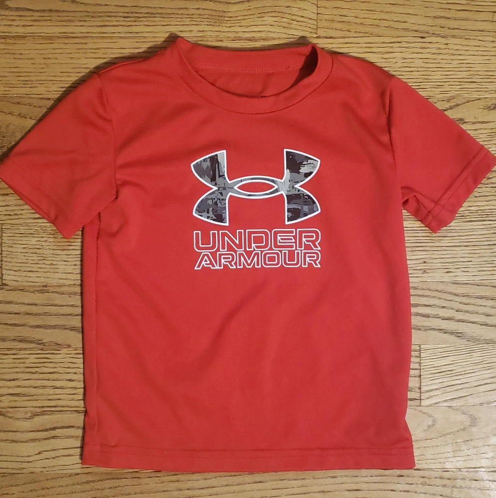 Boys Under Armour shirt, Red, 3t